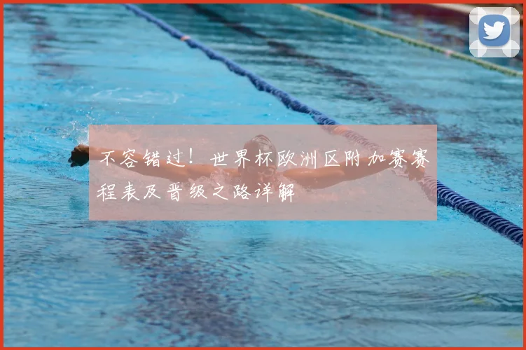 不容错过！世界杯欧洲区附加赛赛程表及晋级之路详解